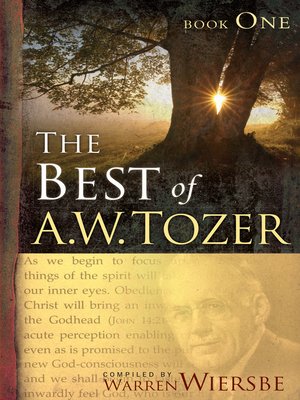 cover image of The Best of A. W. Tozer Book One
